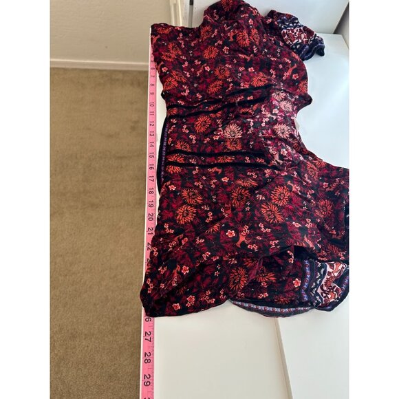 Old Navy Womans Dress Size 2X Boho Western Festival Peasant Floral Cottagecore - Picture 7 of 12